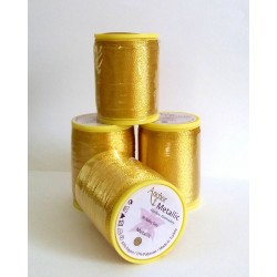 Anchor Metallic - Machine Embroidery Thread - Color Gold
