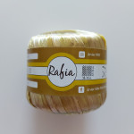 Rafia Bobbins of 57 meter - Light Gold Rafia Bobbins of 57 meter - Light Gold