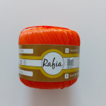 Rafia Bobbins of 57 meter - Orange Rafia Bobbins of 57 meter - Orange