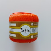Rafia Bobbins of 57 meter - Orange