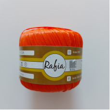 Rafia Gomitolo da 57 metri - Arancione Rafia Gomitolo da 57 metri - Arancione