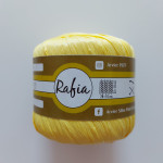 Rafia Bobbins of 57 meter - Yellow Rafia Bobbins of 57 meter - Yellow