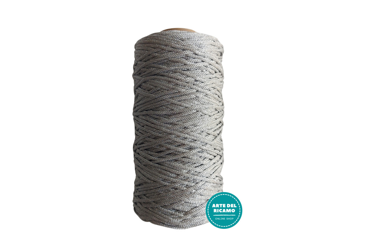 Cord for Making Bags - Color Metallic Silver Cord for Making Bags - Color Metallic Silver