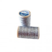 Mez Metalica - Metallic Thread - Silver Color