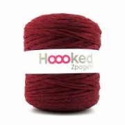 Hoooked Zpagetti - Macro Hilo para Crochet - Bordeaux