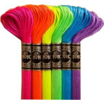 DMC Mouliné Light Effects - Fluorescente - Art. 317 DMC Mouliné Light Effects - Fluorescente - Art. 317