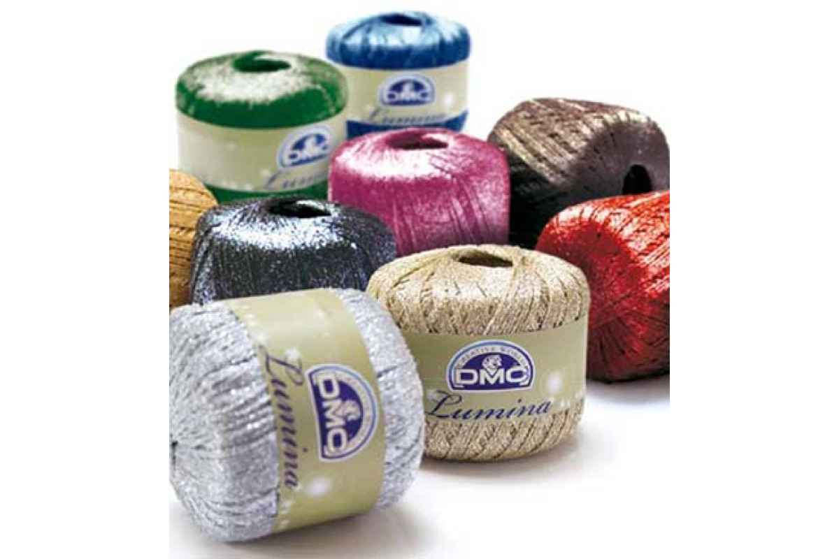DMC Lumina - Metallic Yarn for Crochet and Knitting DMC Lumina - Metallic Yarn for Crochet and Knitting