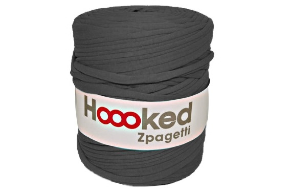 Hoooked Zpagetti - Macro Hilo para Crochet - Griz Oscuro Hoooked Zpagetti - Macro Hilo para Crochet - Griz Oscuro