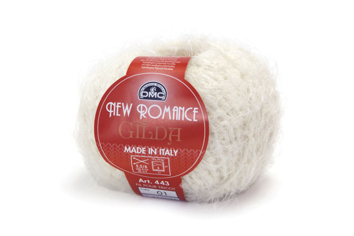 DMC Lana - New Romance Gilda- Bianco DMC Lana - New Romance Gilda- Bianco