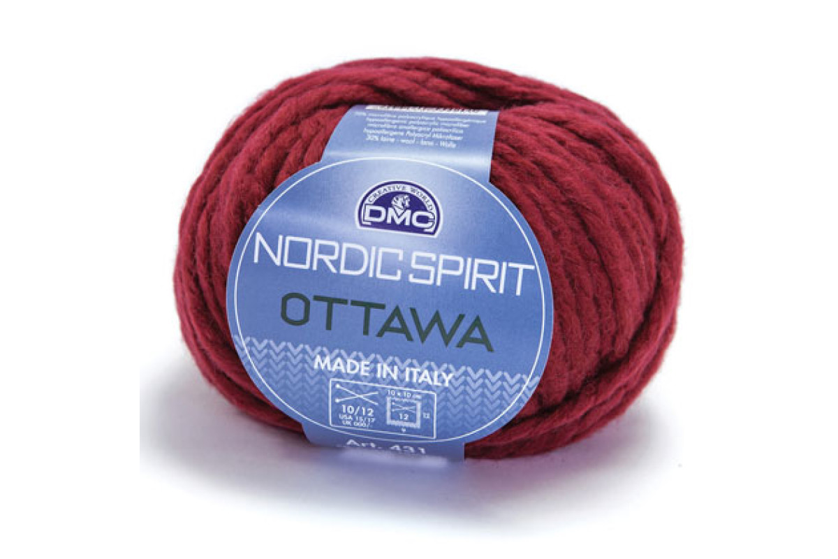 DMC Lana - Nordic Spirit Ottawa - Rojo DMC Lana - Nordic Spirit Ottawa - Rojo