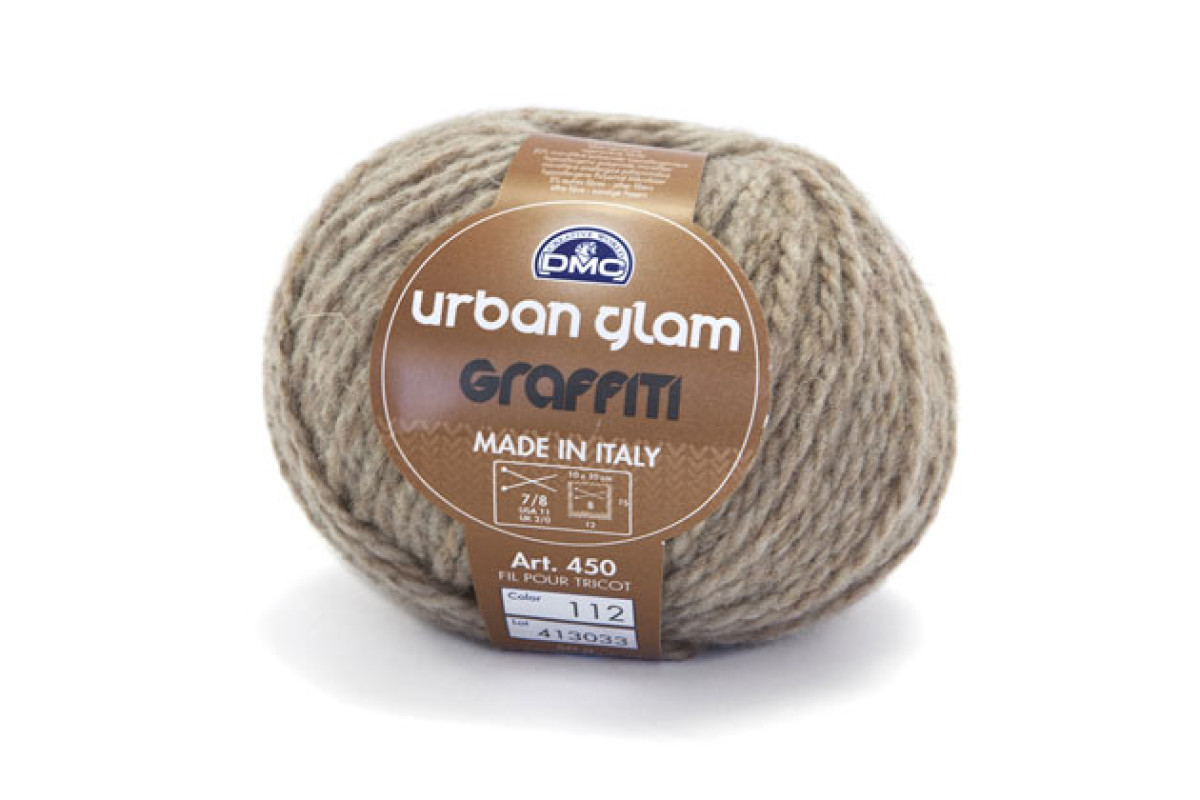 DMC Lana - Urban Glam Graffiti - Marrone Chiaro