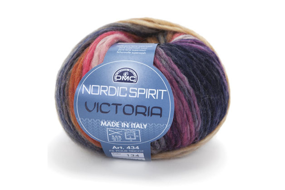 DMC Lana - Nordic Spirit Victoria - Rosa Melange DMC Lana - Nordic Spirit Victoria - Rosa Melange