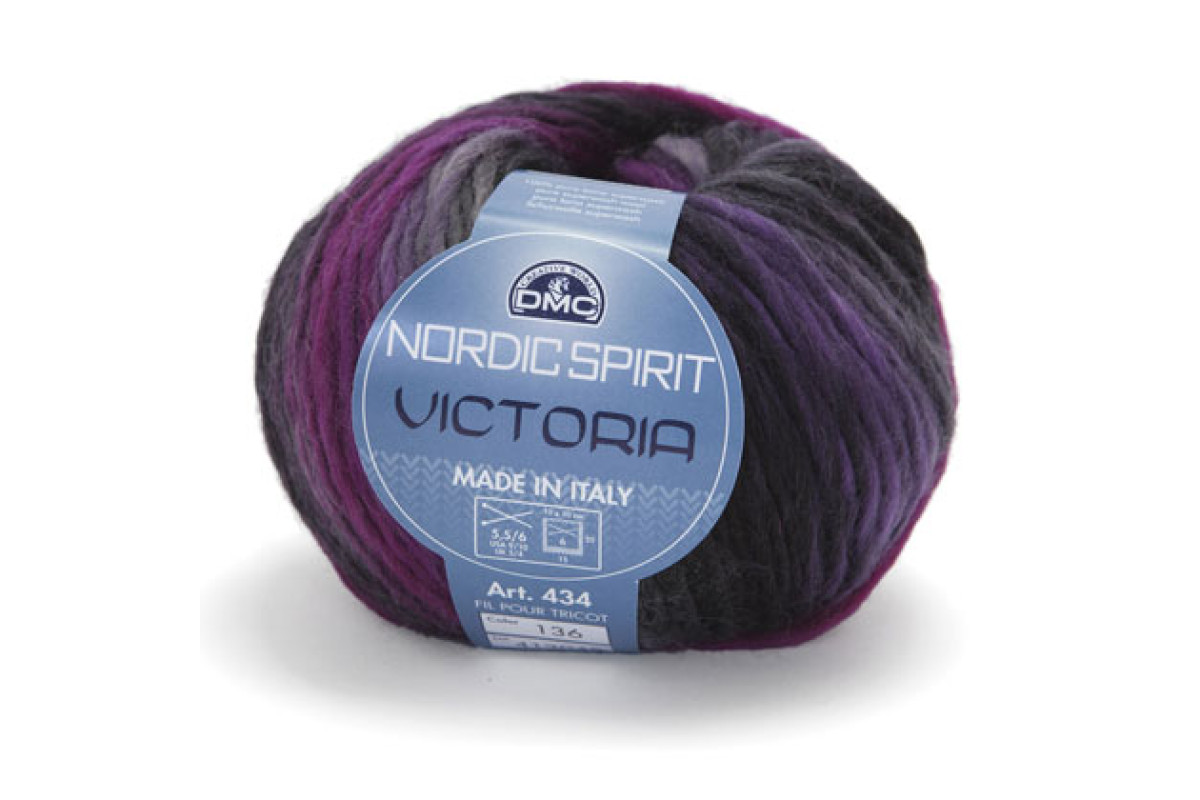 DMC Lana - Nordic Spirit Victoria - Violeto Melange DMC Lana - Nordic Spirit Victoria - Violeto Melange