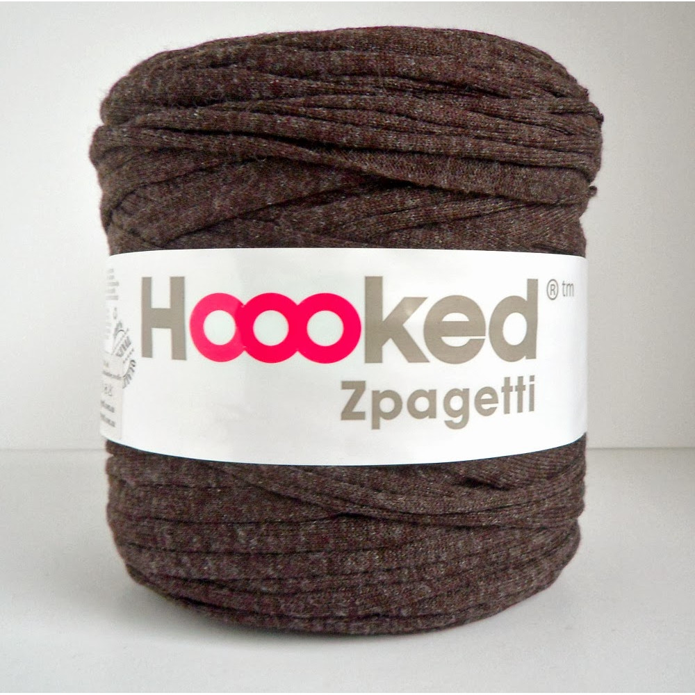 Hooked Zpagetti Yarn - Brown