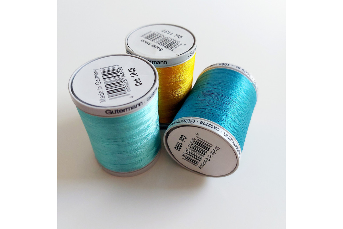 Gutermann - Machine Embroidery Threads 1000 meters Gutermann - Machine Embroidery Threads 1000 meters