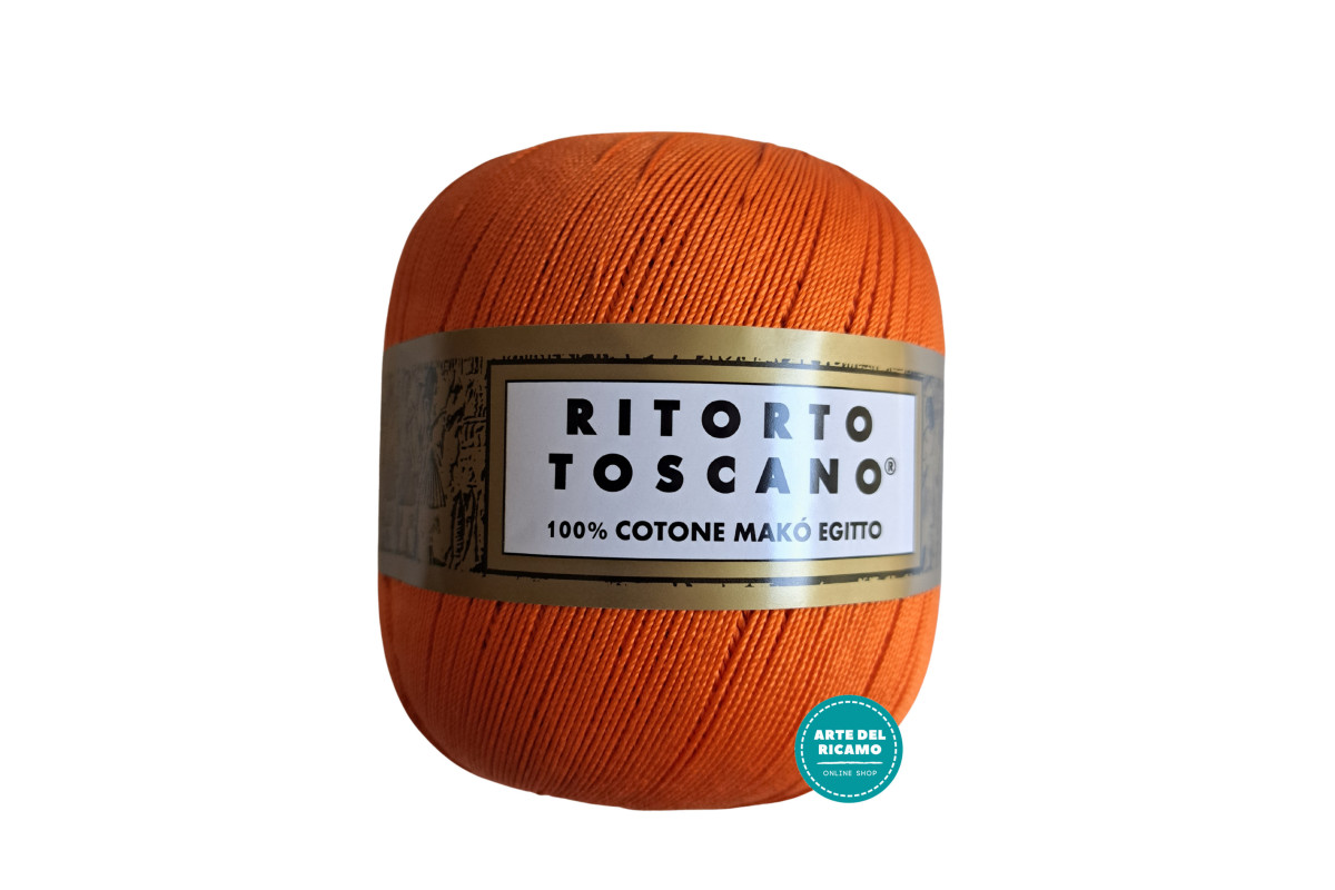 Ritorto Toscano - Gomitolo per Uncinetto - Cotone Makò Egitto n. 5 Ritorto Toscano - Gomitolo per Uncinetto - Cotone Makò Egitto n. 5