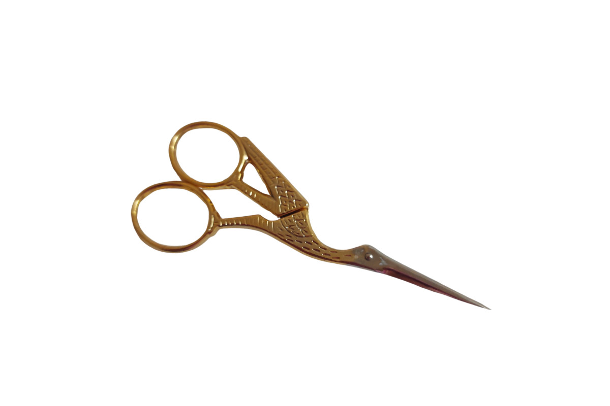Forbice Cicogna per Ricamo - 9,5 cm Forbice Cicogna per Ricamo - 9,5 cm