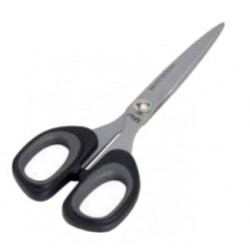 Titanium Work Scissors with Plastic Handle - 17,5 cm
