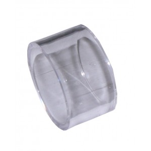 Transparent Plastic Napkin Ring to Decorate