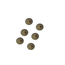 Perle di Legno Naturale con Foro - 10 mm Perle di Legno Naturale con Foro - 10 mm
