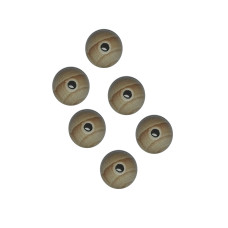 Perle di Legno Naturale con Foro - 20 mm Perle di Legno Naturale con Foro - 20 mm