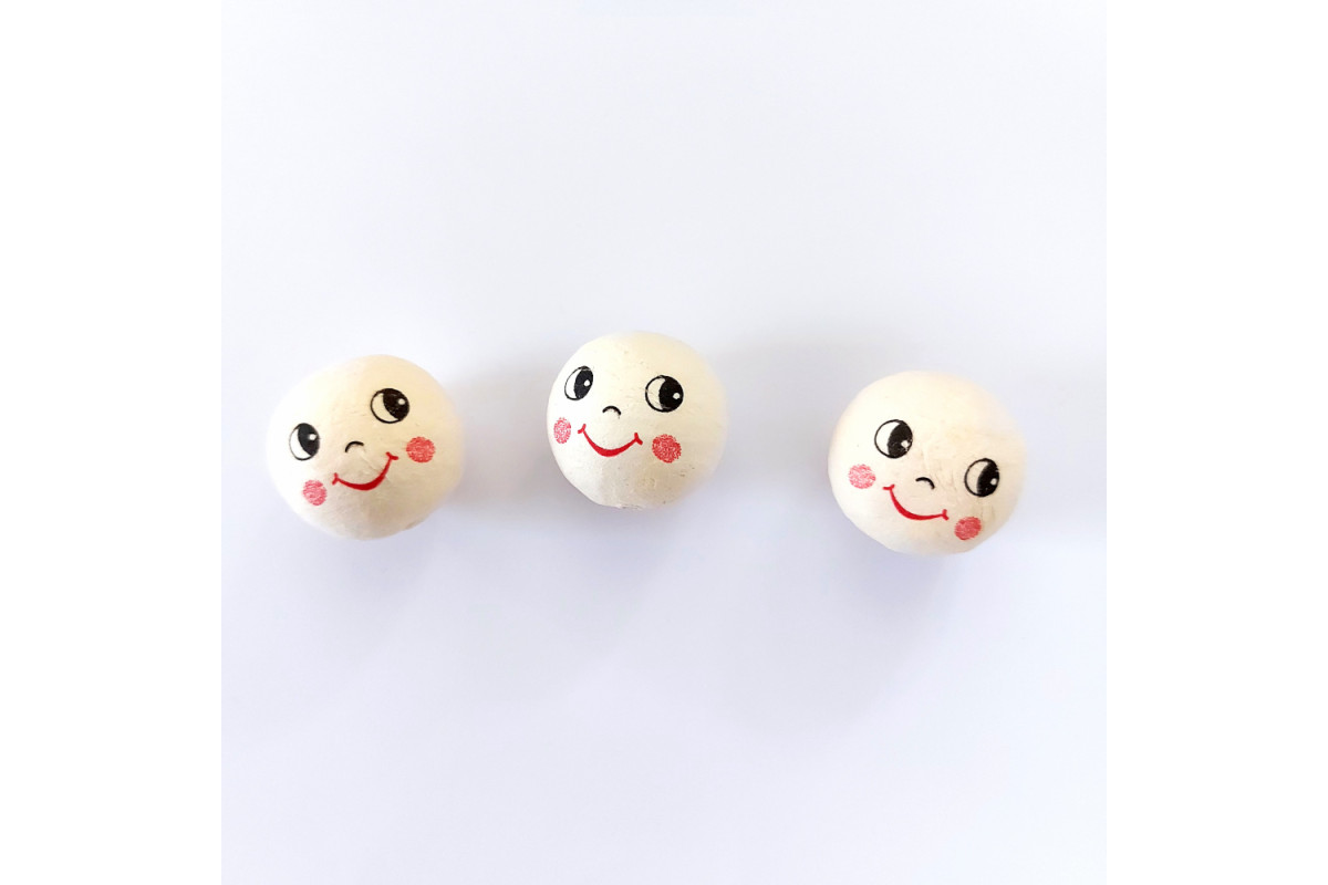 Cabeza de Guata para Muñecas 3 cm