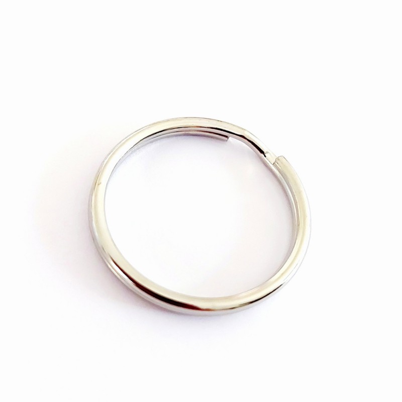 Ruesious 130 pezzi 25 mm anello portachiavi piatto anello anello anello anello anello anello anello anello per auto casa accessori