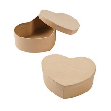 Set Tres Cajas de Carton - Corazon