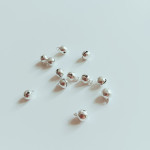 Campanelle Argento - Diametro 6 mm Campanelle Argento - Diametro 6 mm