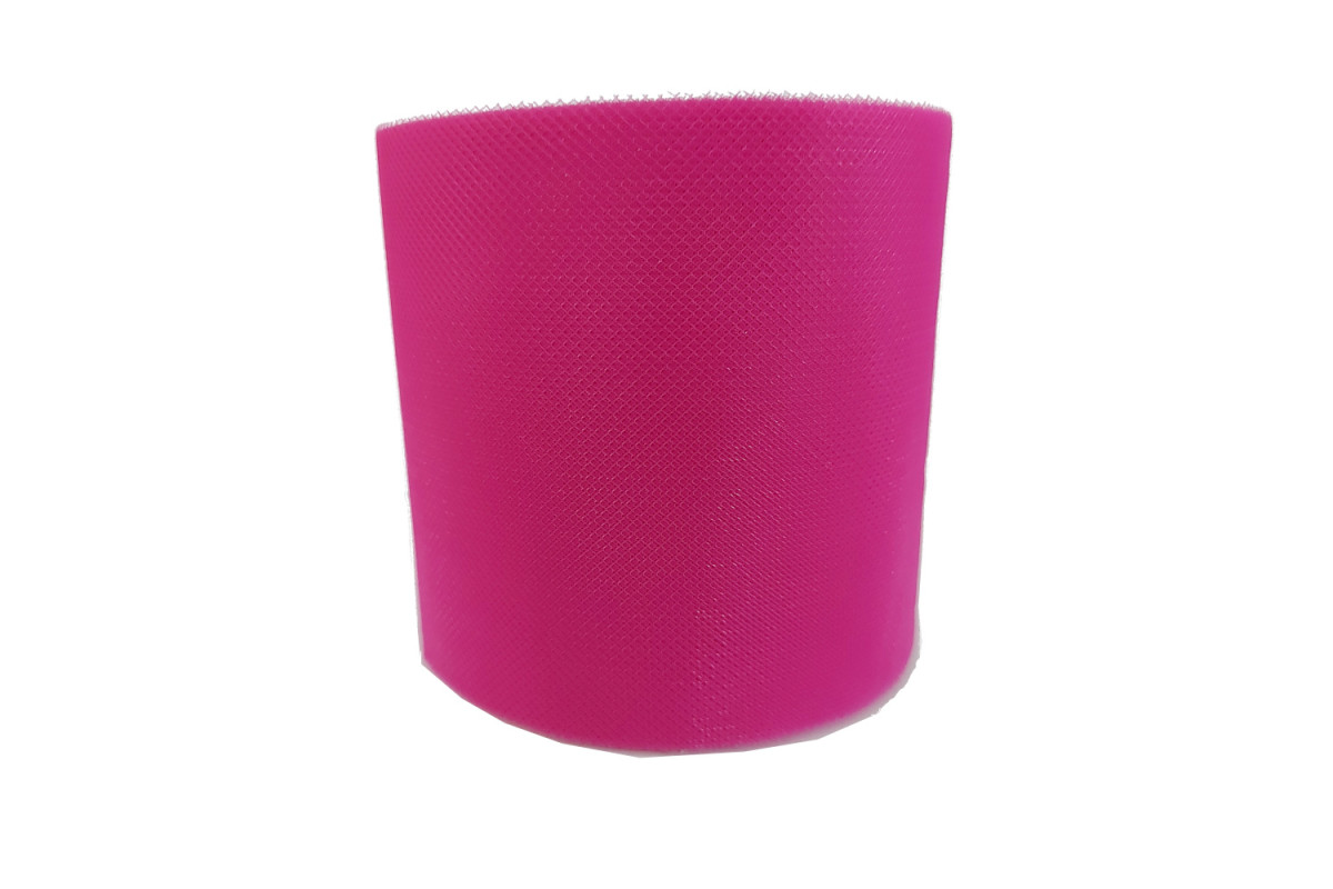 Fuxia Tulle Ribbon - Width 10 cm Fuxia Tulle Ribbon - Width 10 cm