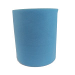Cinta de Tul Azul Claro - Ancho 10 cm Cinta de Tul Azul Claro - Ancho 10 cm