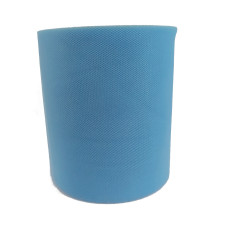 Nastro Tulle Celeste - Altezza 10 cm