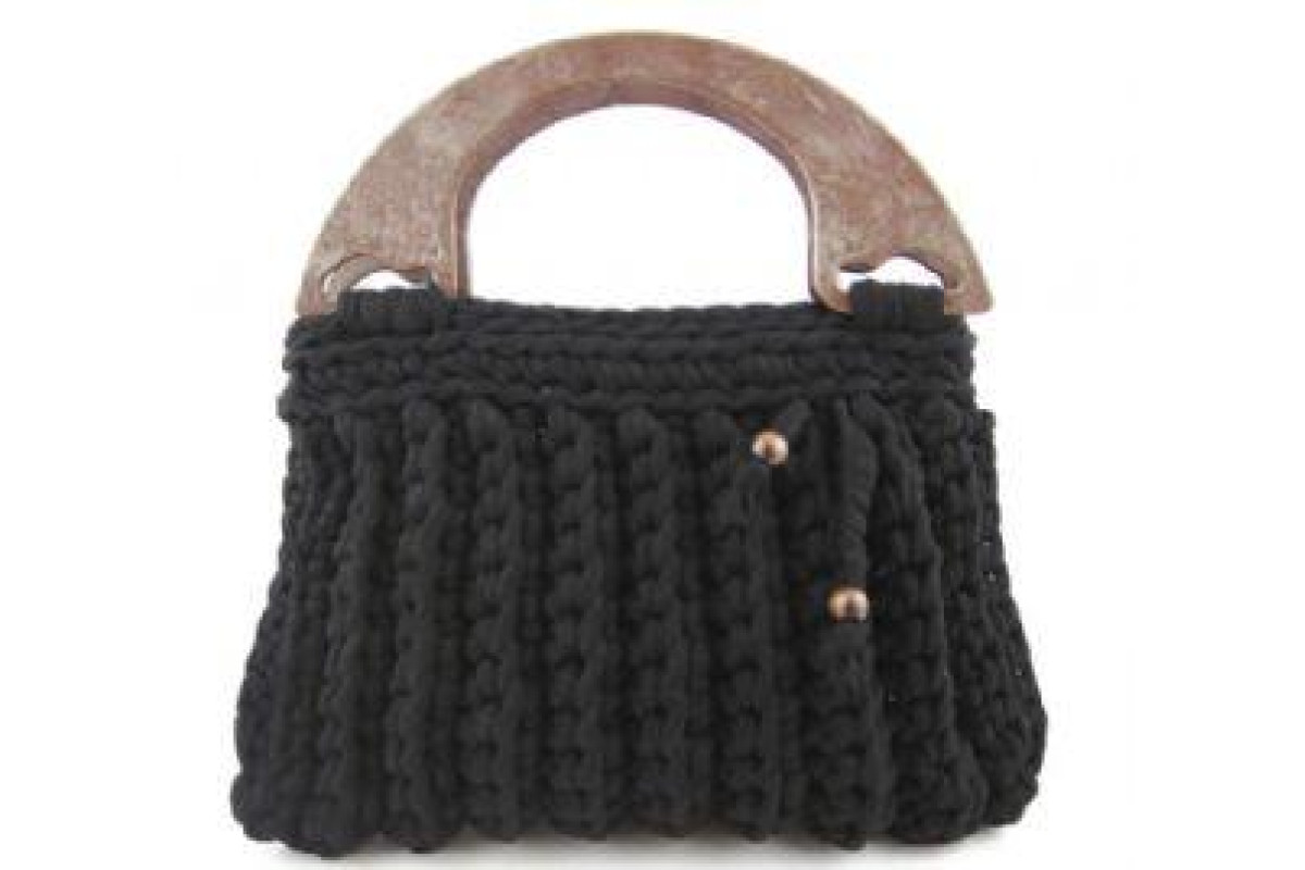 DMC - Kit Uncinetto - Hoooked Borsa Milano - Nero