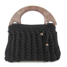 DMC - Kit Crochet - Hoooked Bag Milano - Black DMC - Kit Crochet - Hoooked Bag Milano - Black