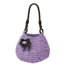 DMC - Kit Crochet - Hoooked Bag Rimini - Violet DMC - Kit Crochet - Hoooked Bag Rimini - Violet