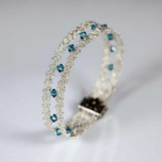 DMC - Kit Diamant - Braccialetti Tombolo - Modello Monaco DMC - Kit Diamant - Braccialetti Tombolo - Modello Monaco
