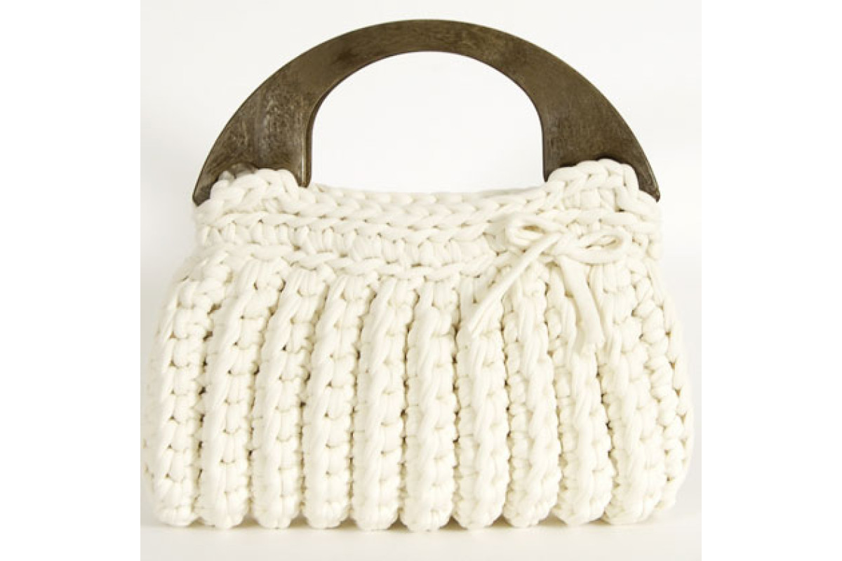DMC - Kit Ganchillo - Hoooked Bolso Milano - Blanco