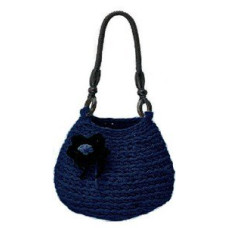DMC - Kit Crochet - Hoooked Bag Rimini - Blue DMC - Kit Crochet - Hoooked Bag Rimini - Blue