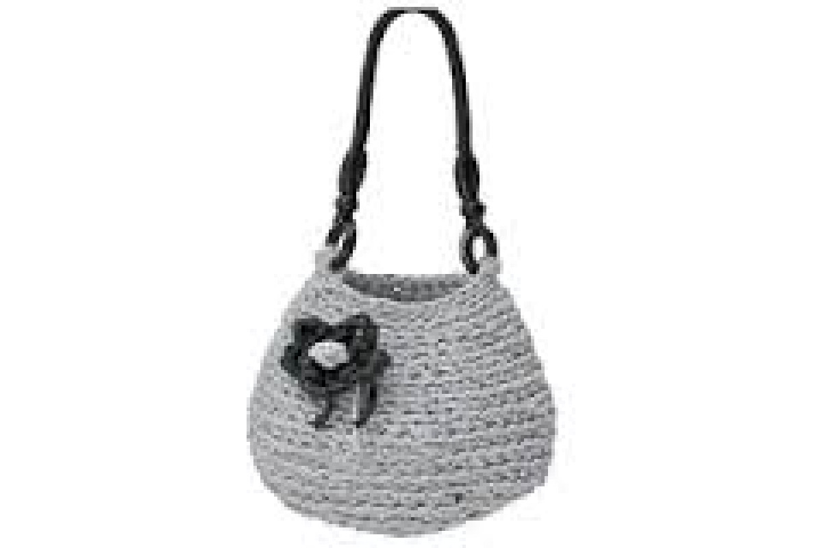 DMC - Kit Uncinetto - Hoooked Borsa Rimini - Grigio