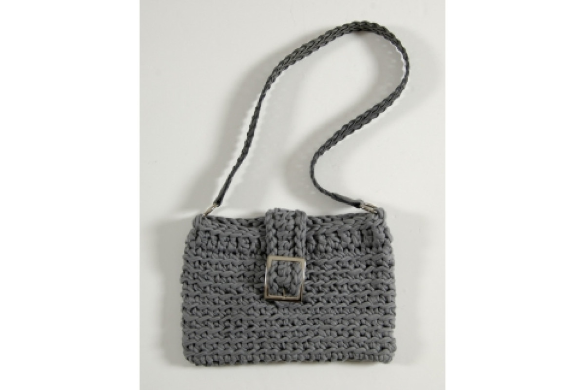 DMC - Kit Uncinetto - Hoooked Borsa Taormina - Grigio