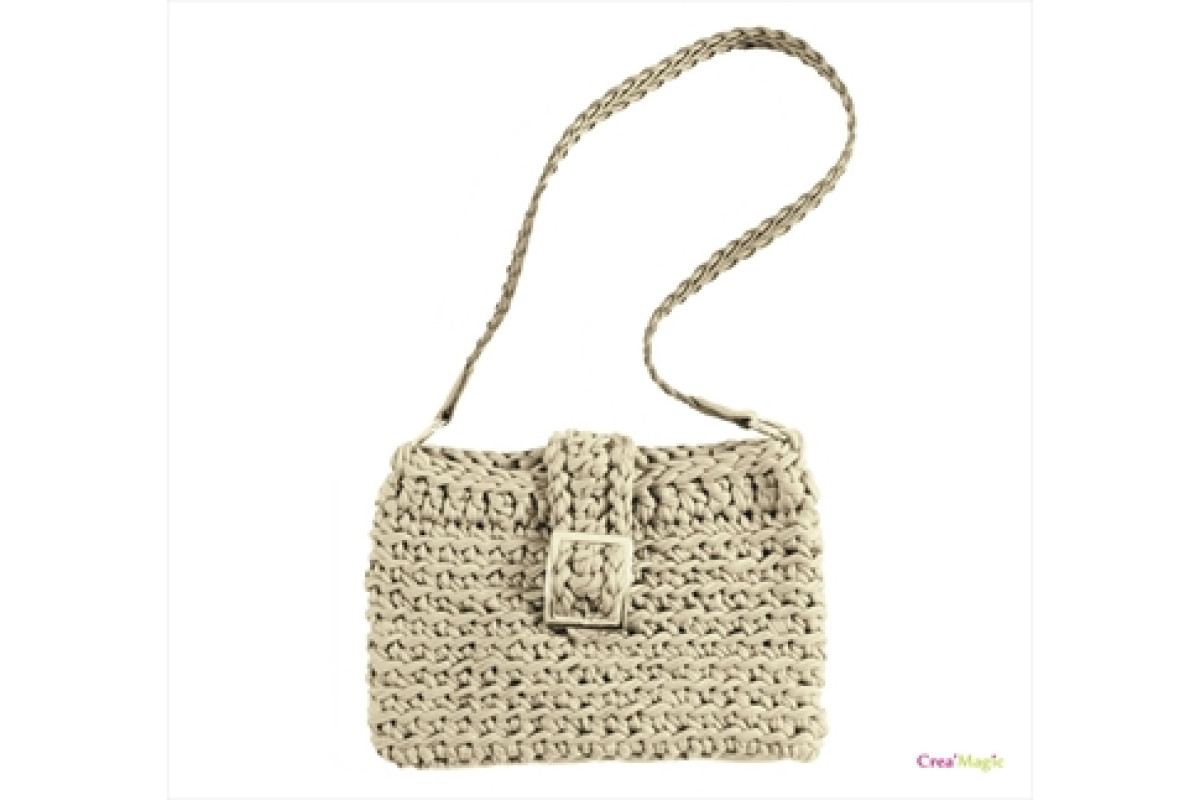 DMC - Kit Uncinetto - Hoooked Borsa Taormina - Beige