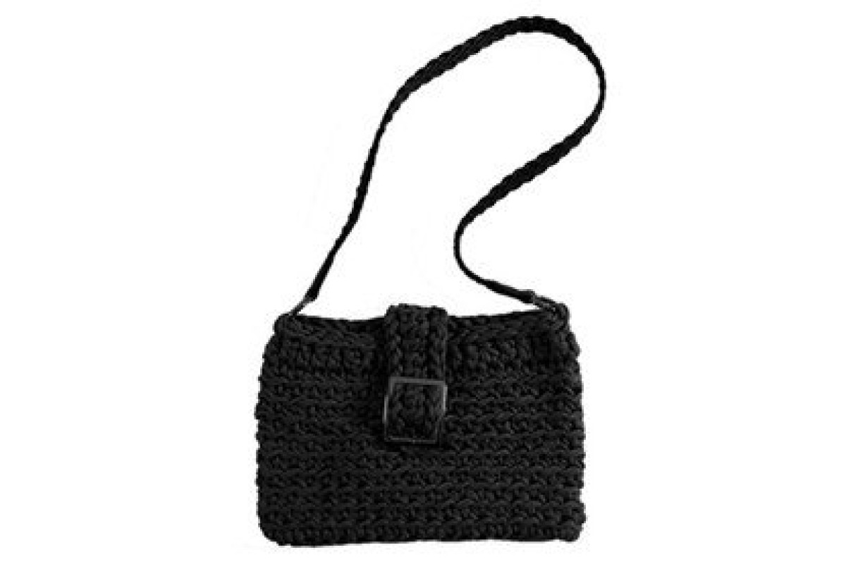 DMC - Kit Ganchillo - Hoooked Bolso Taormina - Negro DMC - Kit Ganchillo - Hoooked Bolso Taormina - Negro