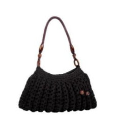DMC - Kit Crochet - Hoooked Bag Imperia - Black DMC - Kit Crochet - Hoooked Bag Imperia - Black