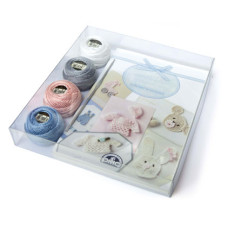 Kit DMC - Mis Primeros Dias en Crochet - Tarjetas de Nacimiento