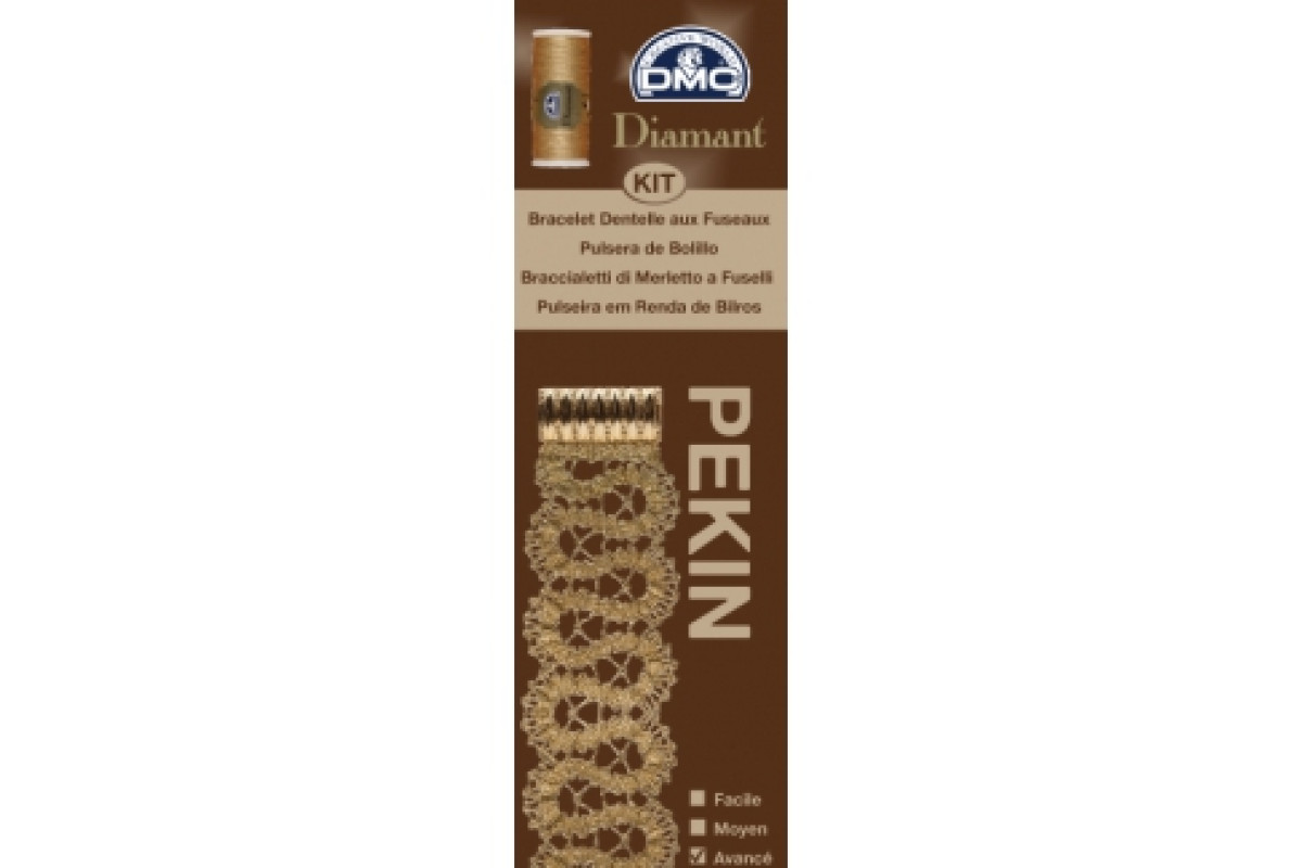 DMC - Kit Diamant - Bobbin Lace Bracelet - Model Pekin