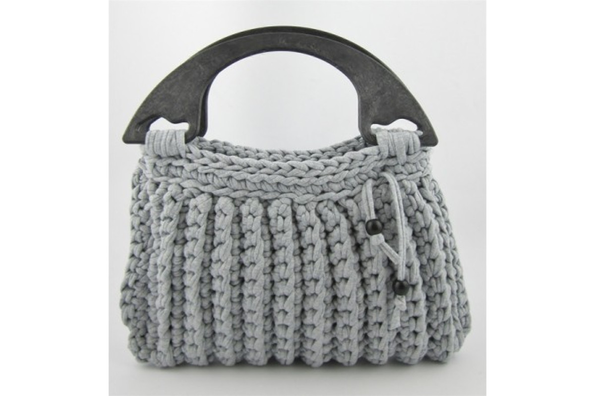 DMC - Kit Ganchillo - Hoooked Bolso Milano - Gris