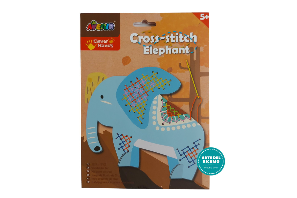 Kit Ricamo per Bambini - Elefantino