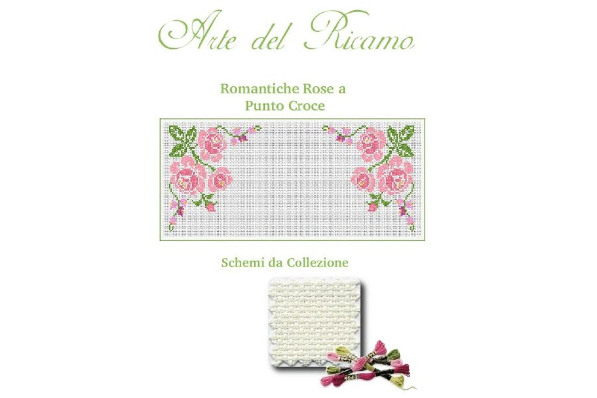 Doily Embroidery Kits - Roses Cross Stitch Collection Doily Embroidery Kits - Roses Cross Stitch Collection