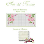 Kit Centri da Ricamare  - Collezione Rose a Punto Croce