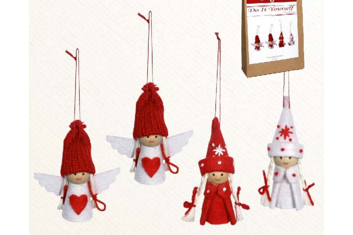 Kit Decorazioni Natalizie - Angeli